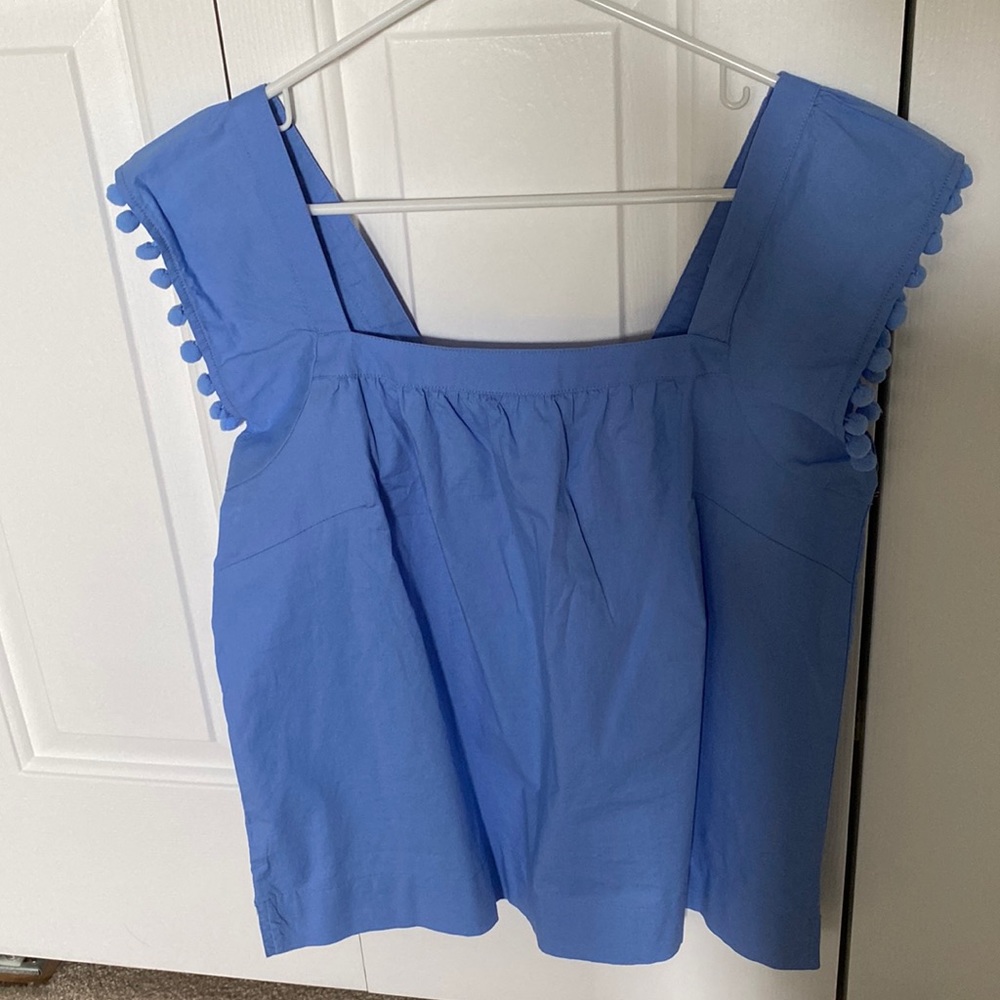 J.Crew Factory Cap Sleeve Shirt / Top